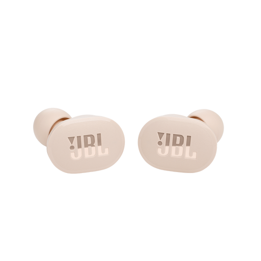 JBL Tune 130NC TWS - Sand - True wireless Noise Cancelling earbuds - Front